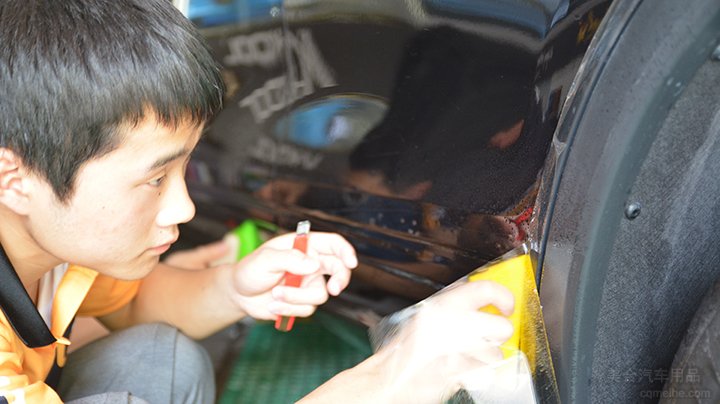 保時(shí)捷卡宴全車貼UPPF優(yōu)帕漆面保護(hù)膜|隱形車衣